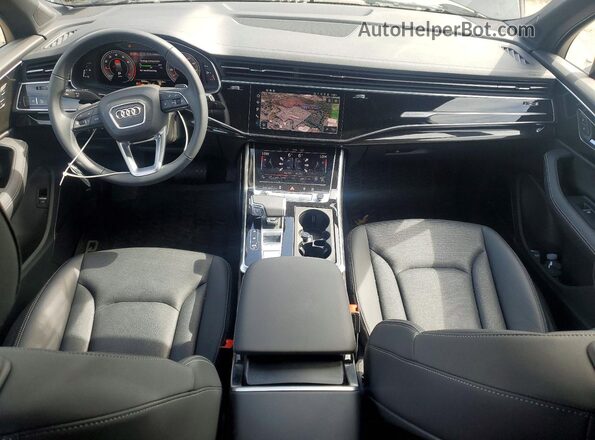 WA1LVBF7XSD027601 2025 AUDI Q7 Black წინა პანელის ხედი