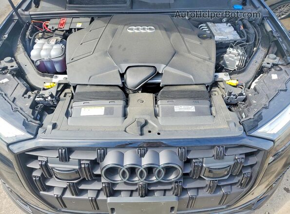 WA1LVBF7XSD027601 2025 AUDI Q7 Black ძრავის განყოფილების ხედი