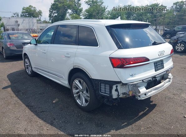 WA1LXAF72MD014252 2021 AUDI Q7 White უკანა მარცხენა