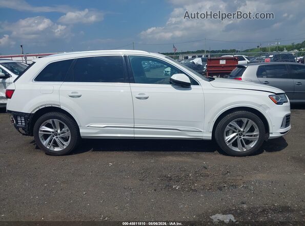 WA1LXAF72MD014252 2021 AUDI Q7 White უკანა სალონის ხედი