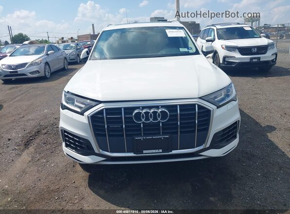WA1LXAF72MD014252 2021 AUDI Q7 White წინა ხედი