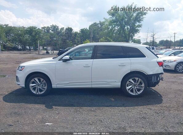 WA1LXAF72MD014252 2021 AUDI Q7 White სალონის 360-გრადუსიანი ხედი