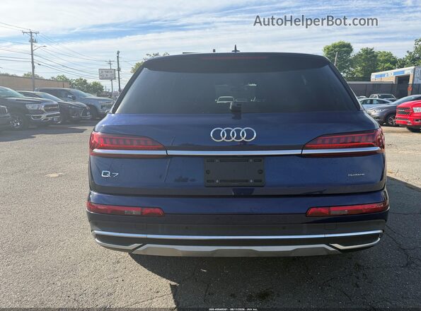 WA1LXAF72MD014929 2021 AUDI Q7 Blue 360 interior view