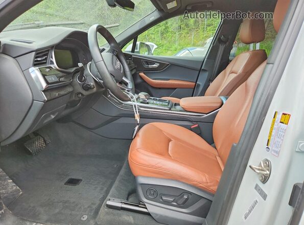 WA1LXAF73MD036969 2021 AUDI Q7 White Սալոնի դիմացի տեսք