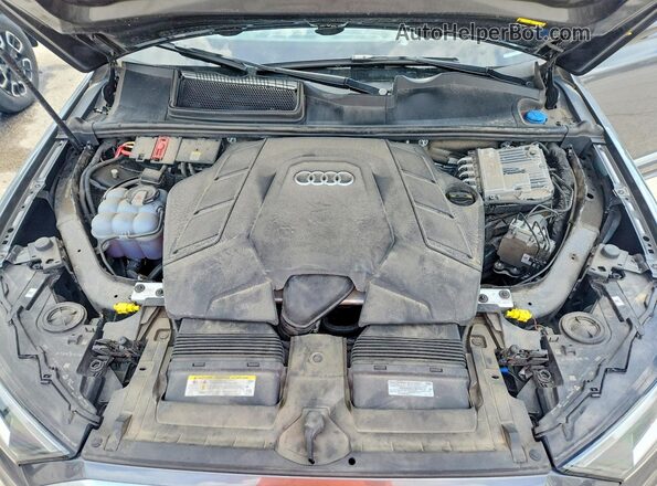 WA1LXAF74LD007494 2020 AUDI Q7 Gray ძრავის განყოფილების ხედი