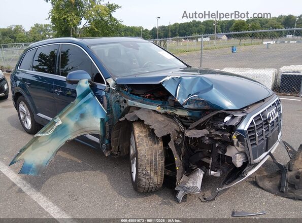 WA1LXAF74MD013099 2021 AUDI Q7 Blue Вид спереду