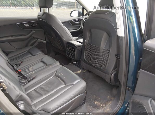 WA1LXAF74MD013099 2021 AUDI Q7 Blue Вид наклейки з VIN-кодом