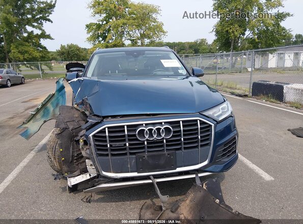 WA1LXAF74MD013099 2021 AUDI Q7 Blue Вид щитка приладів