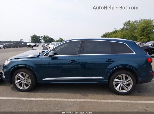 WA1LXAF74MD013099 2021 AUDI Q7 Blue Панорамний вид салону 360°