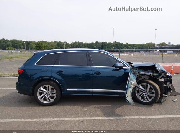 WA1LXAF74MD013099 2021 AUDI Q7 Blue Вид задньої частини салону
