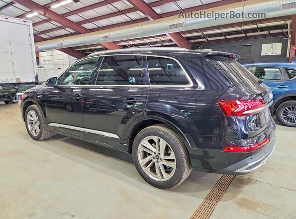 WA1LXAF75MD026685 2021 AUDI Q7 Black Հետևի ձախ