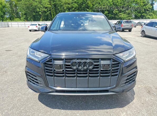 WA1LXAF76MD030762 2021 AUDI Q7 Black Դիմացի տեսք