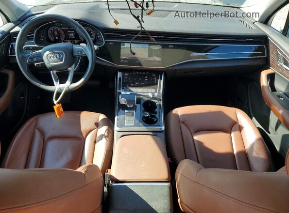 WA1LXAF77LD003553 2020 AUDI Q7 Gray Առջևի վահանակի տեսք