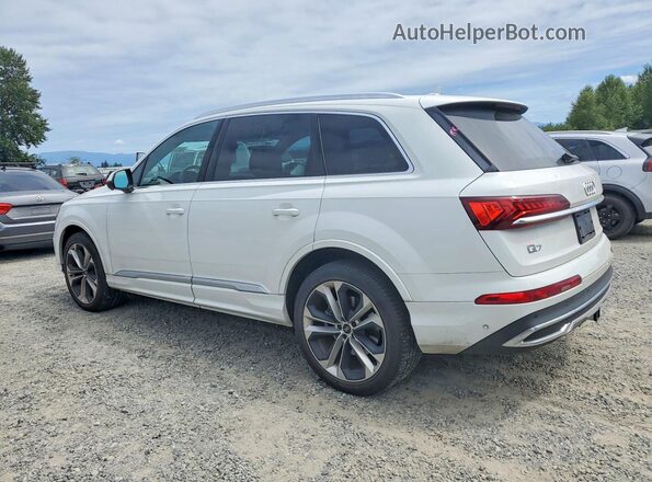WA1LXAF77MD020693 2021 AUDI Q7 White უკანა მარცხენა
