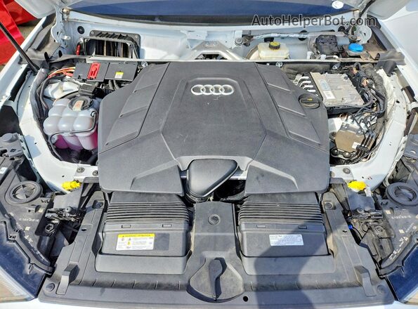 WA1LXAF77MD022170 2021 AUDI Q7 White Widok komory silnika