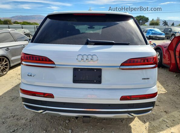 WA1LXAF77MD022170 2021 AUDI Q7 White Widok z tyłu