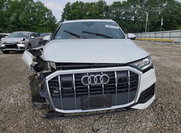 WA1LXAF77MD035047 2021 AUDI Q7 White წინა ხედი