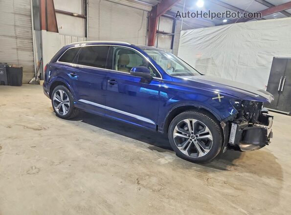 WA1LXAF78MD024252 2021 AUDI Q7 Blue Przód prawy