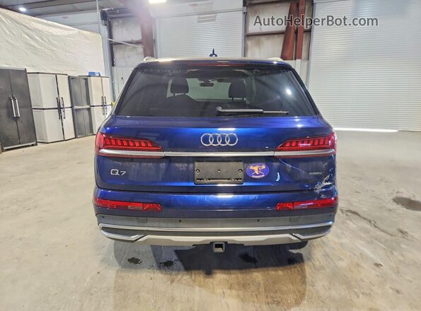 WA1LXAF78MD024252 2021 AUDI Q7 Blue Widok z tyłu