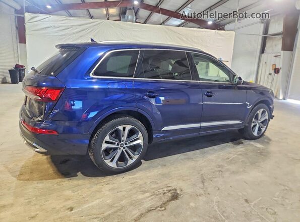 WA1LXAF78MD024252 2021 AUDI Q7 Blue Tył prawy
