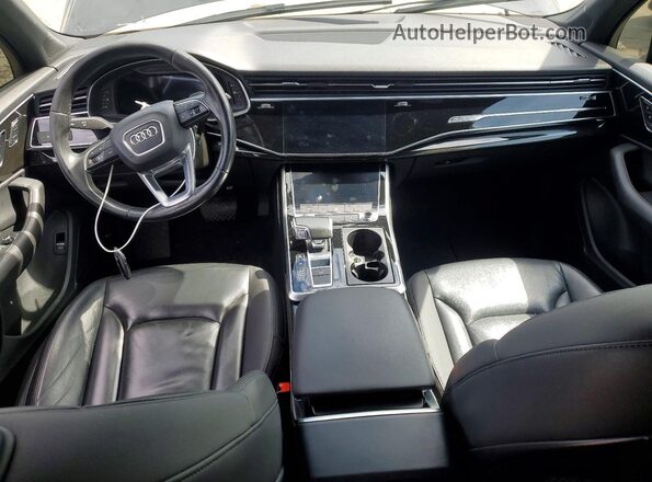 WA1LXAF78MD024431 2021 AUDI Q7 Black Vista del salpicadero