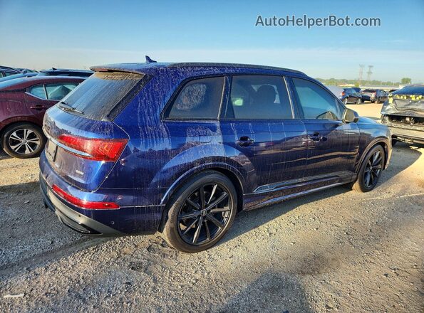 WA1LXAF79MD023529 2021 AUDI Q7 Blue Trasero derecho