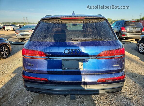 WA1LXAF79MD023529 2021 AUDI Q7 Blue Vista trasera