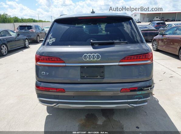 WA1LXBF72ND019717 2022 AUDI Q7 Gray 