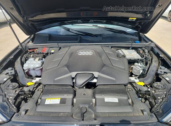 WA1LXBF73PD003318 2023 AUDI Q7 Black Engine compartment view