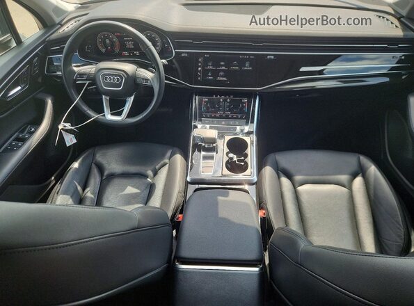 WA1LXBF73PD003318 2023 AUDI Q7 Black Dashboard view