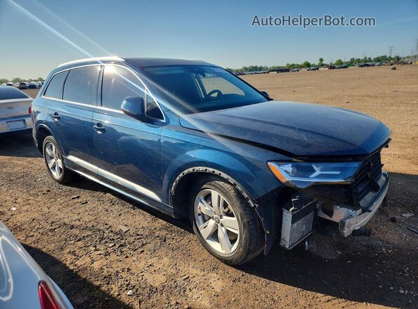 WA1LXBF74ND001431 2022 AUDI Q7 Blue წინა მარჯვენა