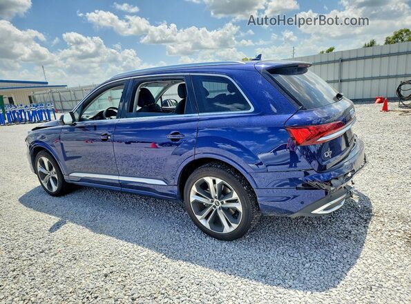 WA1LXBF78PD028960 2023 AUDI Q7 Blue Հետևի ձախ