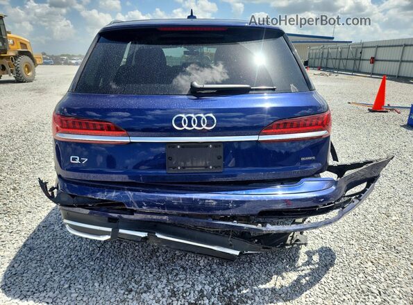 WA1LXBF78PD028960 2023 AUDI Q7 Blue Հետևի տեսք