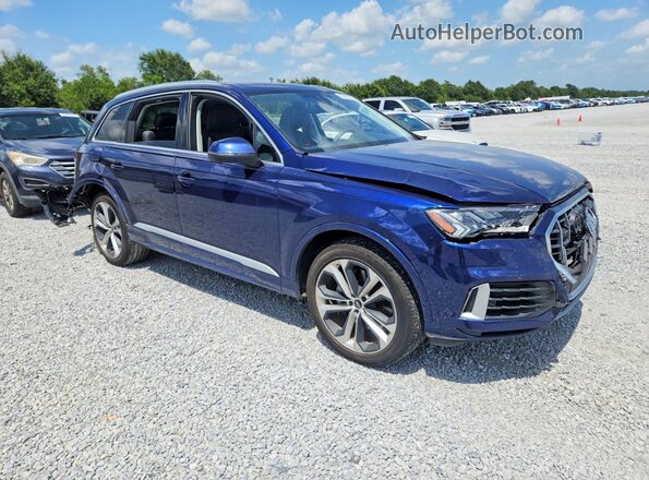 WA1LXBF78PD028960 2023 AUDI Q7 Blue Առջևի աջ