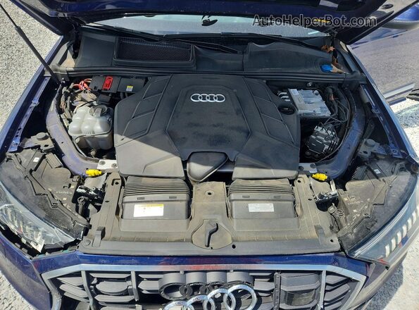 WA1LXBF78PD028960 2023 AUDI Q7 Blue Շարժիչի բաժամունքի տեսք