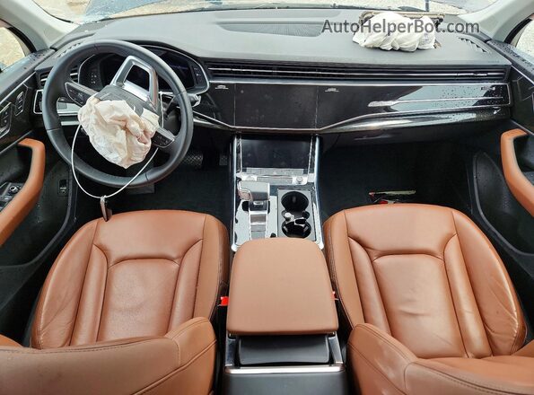 WA1LXBF79ND017513 2022 AUDI Q7 Black წინა პანელის ხედი