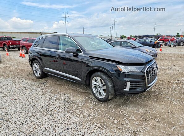 WA1LXBF79ND017513 2022 AUDI Q7 Black წინა მარჯვენა