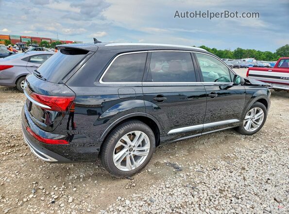 WA1LXBF79ND017513 2022 AUDI Q7 Black უკანა მარჯვენა