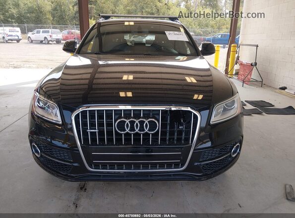 WA1M2AFP1HA033952 2017 AUDI Q5 Black Вид щитка приладів