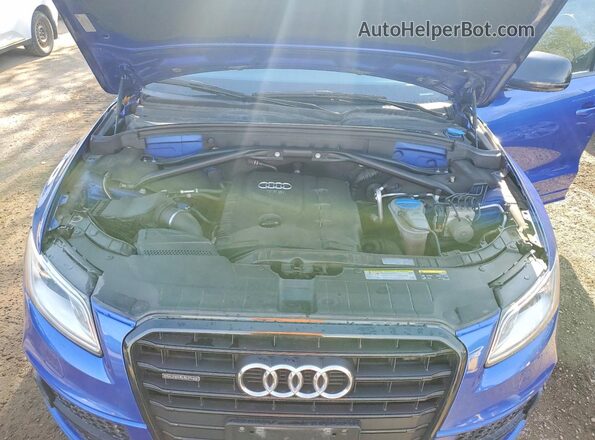 WA1M2AFP4GA112109 2016 AUDI Q5 Blue Engine compartment view