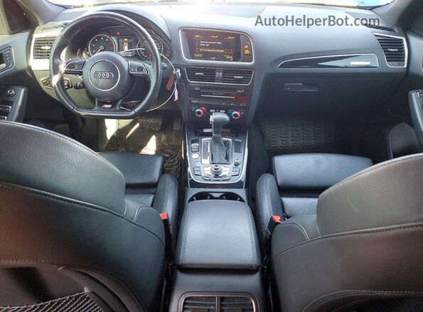 WA1M2AFP4GA112109 2016 AUDI Q5 Blue Dashboard view