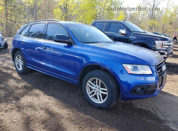 WA1M2AFP4GA112109 2016 AUDI Q5 Blue Front right