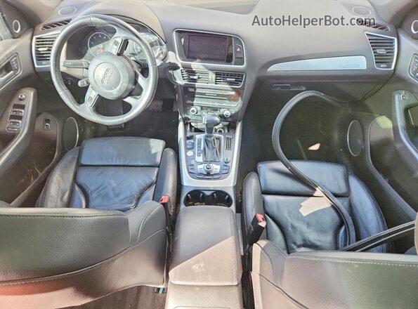 WA1M2AFP7HA061237 2017 AUDI Q5 Черный Вид щитка приборов