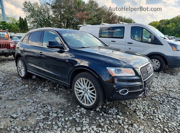 WA1M2AFP9HA073616 2017 AUDI Q5 Черный Передняя правая четверть