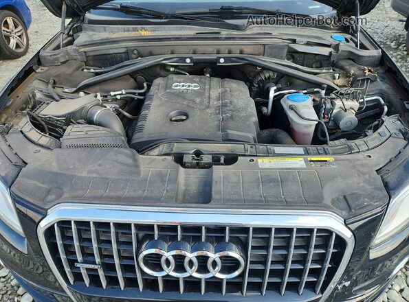 WA1M2AFP9HA073616 2017 AUDI Q5 Черный Вид задней части салона