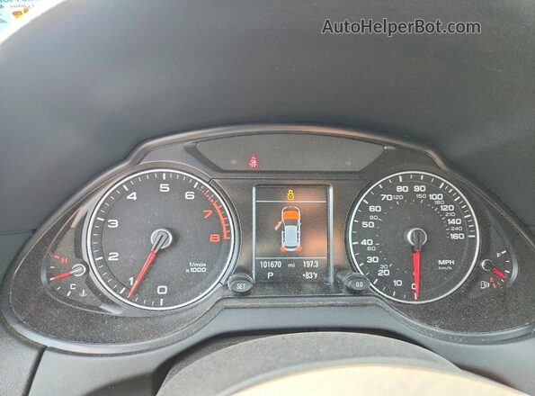 WA1M2AFP9HA073616 2017 AUDI Q5 Черный Вид щитка приборов