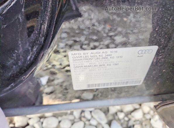 WA1M2AFP9HA073616 2017 AUDI Q5 Черный Вид подкапотного пространства
