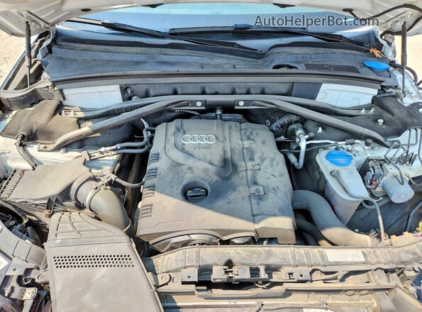 WA1M2AFPXHA087573 2017 AUDI Q5 White ძრავის განყოფილების ხედი