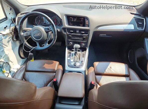 WA1M2AFPXHA087573 2017 AUDI Q5 White წინა პანელის ხედი