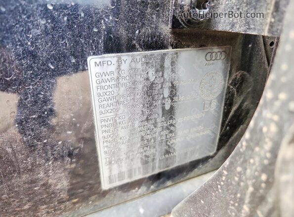 WA1MAAF72HD059719 2017 AUDI Q7 Blue Вид наклейки з VIN-кодом